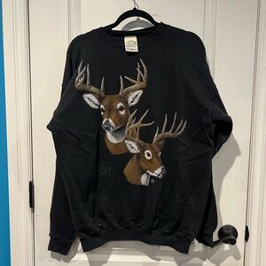 Vintage deer crewneck